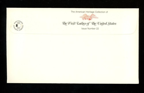 Commemorative Cover US First Ladies 1886-89/1893-97 Frances Cleveland NY 1979 - Picture 2 of 2