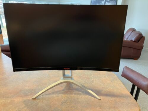AOC Agon AG322QWS4R4 Curved 32" Gaming Monitor - Picture 2 of 5