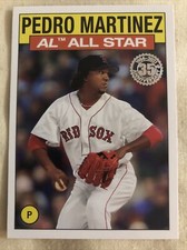 2021 Topps Series 2 1986 Retro All-Star Pedro Martinez #86AS-42 Boston Red Sox
