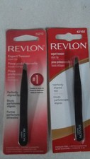 3PK Revlon Expert Tweezer, Slant Tip
