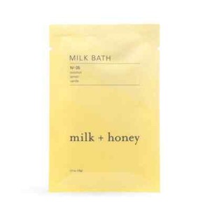 NEW Milk + Honey Coconut, Lemon, Vanilla Milk Bath No. 05 Packet 1.0oz