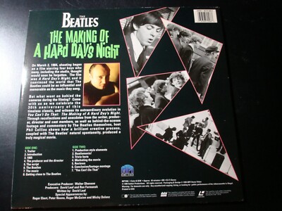 【未開封！希少品】ザ・ビートルズ: ハード・デイズ・ナイトのメイキング LD 未開封！希少品】ザ・ビートルズ: ハード・デイズ・ナイトのメイキング