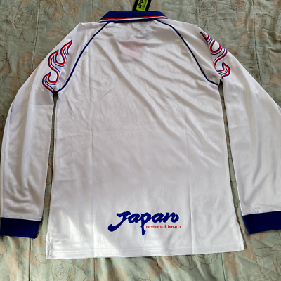 Japan Soccer Jersey Retro White Edition S,M,L,XL,XXL | eBay