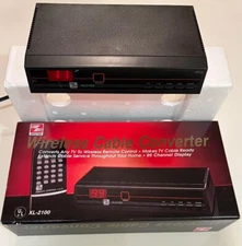 Zentek Wireless Cable Converter XL-2100 w/Original Box - See Video (No Remote)