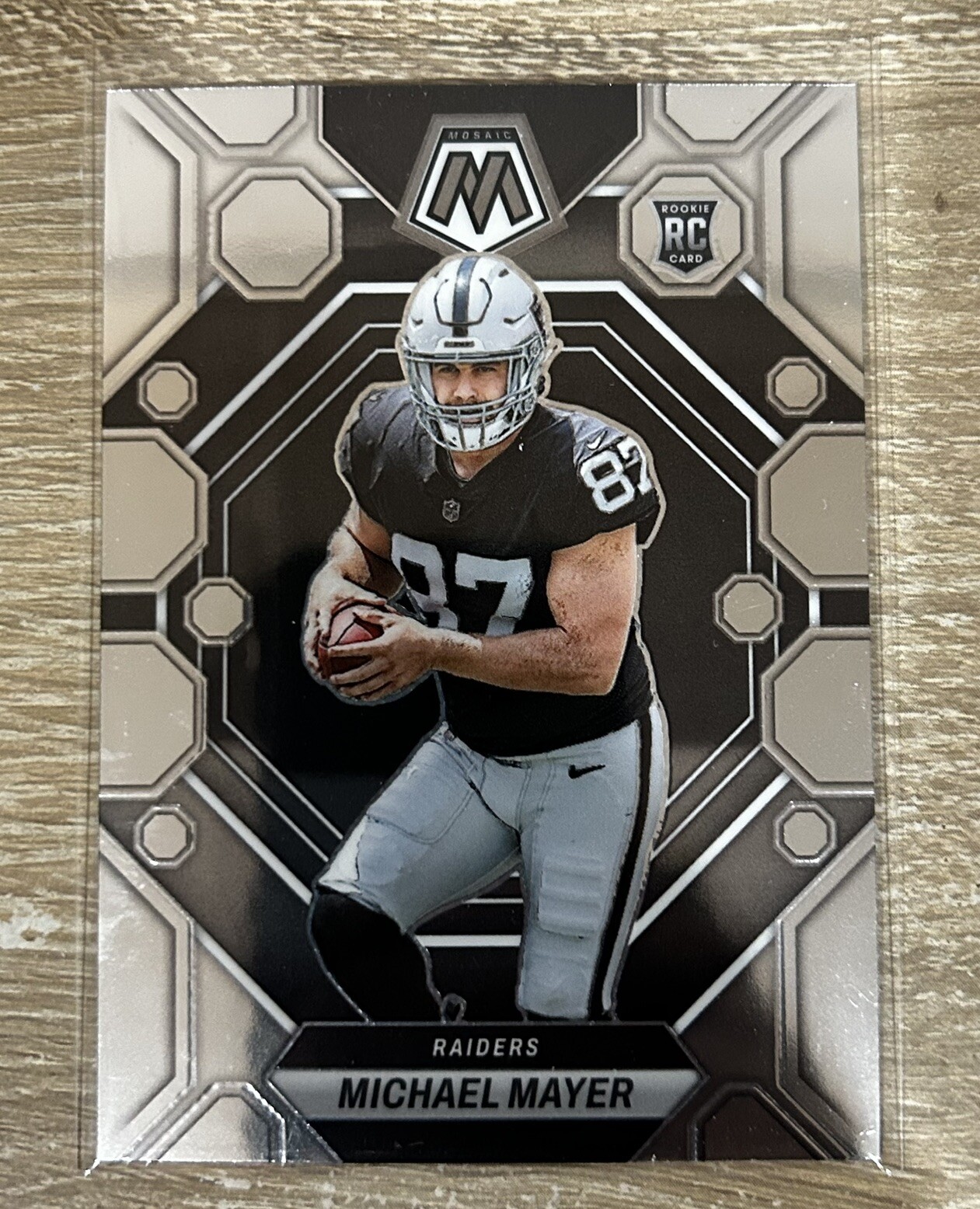 2023 Panini Mosaic Michael Mayer #349 Base Rookie Card Las Vegas Raiders RC