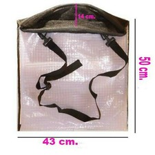 sacca trasparente porta trote gara pesca trota lago fiume cestino retino pesca