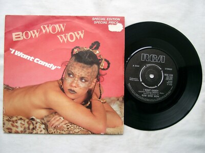 BOW WOW WOW - I Want Candy 7'' - RCA 238 - 1982 UK - One Sided. Etched Side B