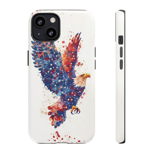 Bald Eagle USA Stars - Phone Ink Case for iPhone, Galaxy, Pixel - Picture 92 of 281