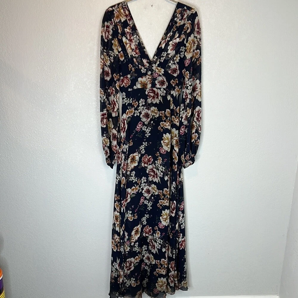 Nicholas garden top rose maxi