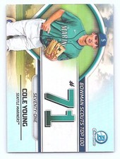 2023 Bowman #BTP-71 Cole Young Bowman Scouts’ Top 100 Near mint or better