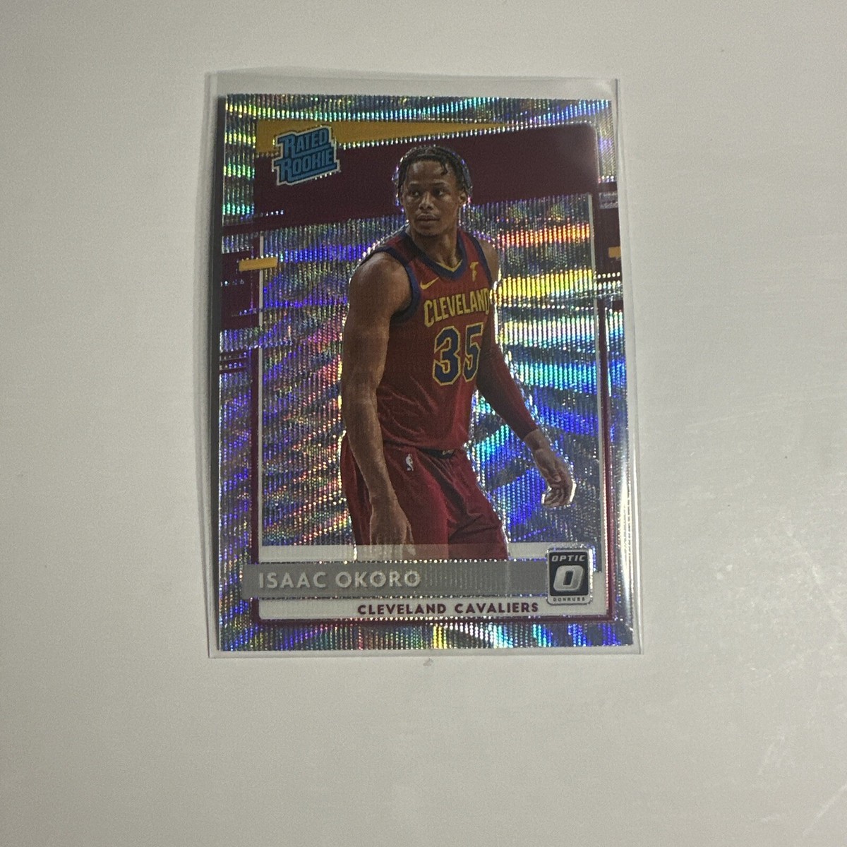 2020-21 Optic Isaac Okoro Rookie Silver Pulsar Prizm Cleveland 2020-21 Optic Isaac Okoro Rookie Silver Pulsar Prizm Cleveland