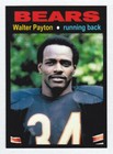 Walter Payton '75 Chicago Bears rookie season MC Glory Days #9 NM+ cond.