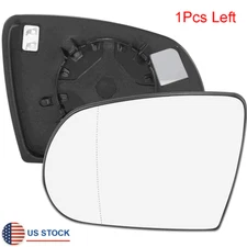 Left Driver Side Rearview Power Mirror Glass Heated For 2014-2019 Jeep Cherokee