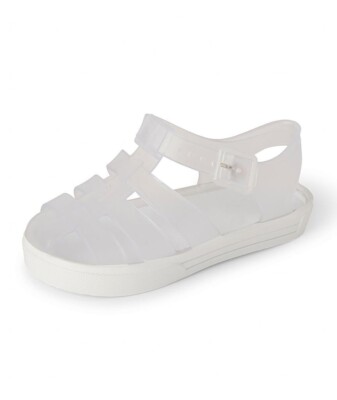 Parker Kinder Unisex weiße Gummischuhe, EU Größe 28, UK 10