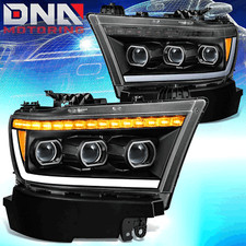 For 2019-2024 Ram 1500 LED DRL Sequential Sig...