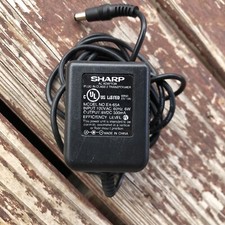 SHARP EA-65A Power Adaptor 6V 300mA AC/DC Adapter Charger