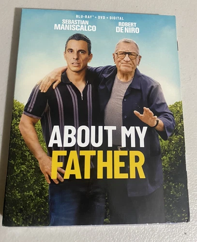 About My Father (Blu-ray/DV+ Digital 2023)   Sebastian Maniscalco and Robert Nir