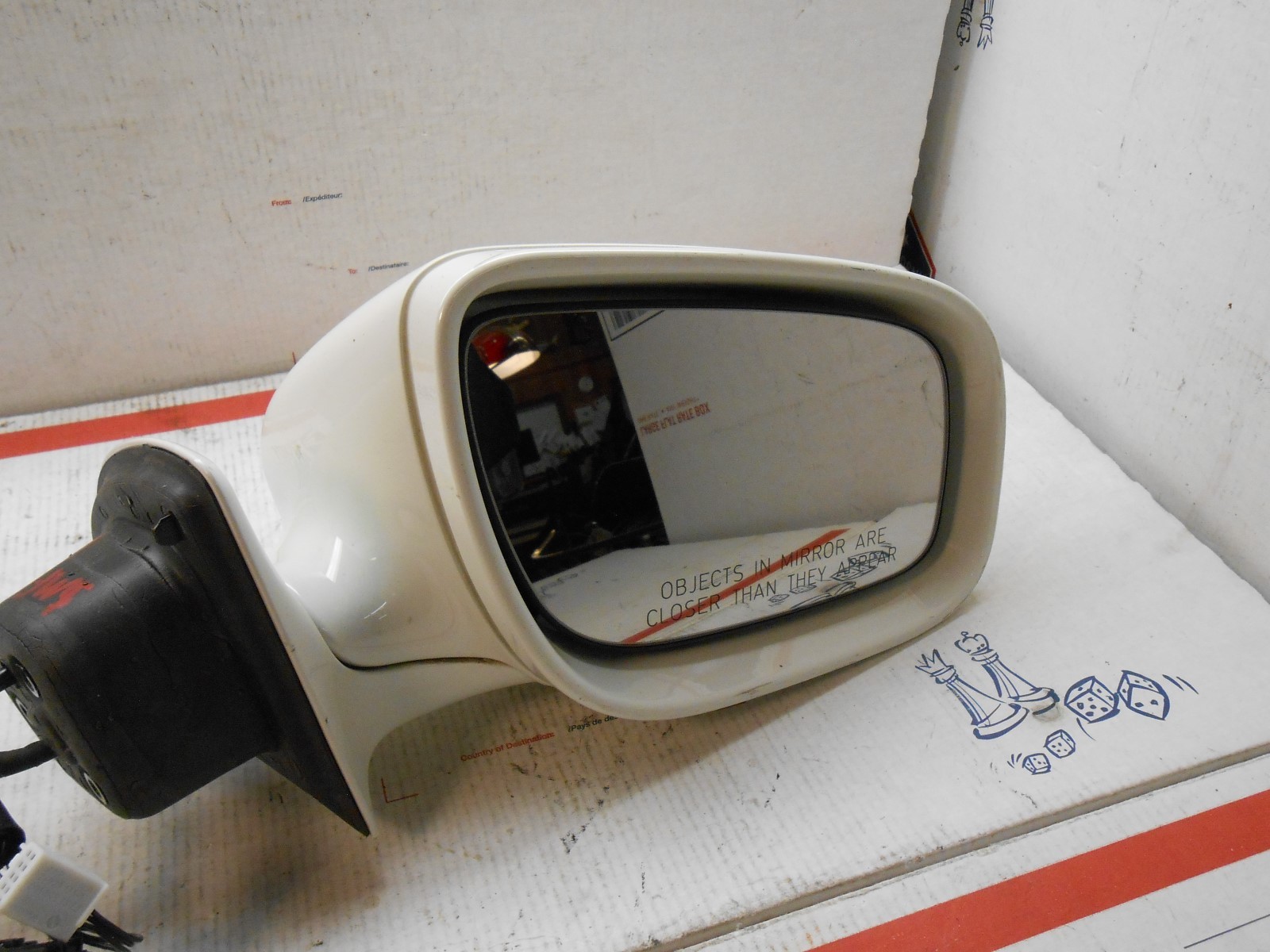 07 Mercedes E-class left side view mirror ic# 50127 QL0358 | eBay 