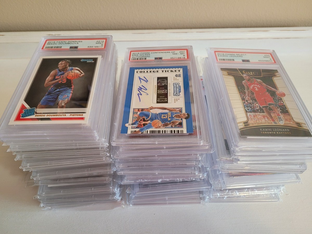 graded nba cards for sale PSA BGS GRADED CARD GUARANTEED SEALED FACTORY PACK NBA BASKETBALL RC HOT  SLAB