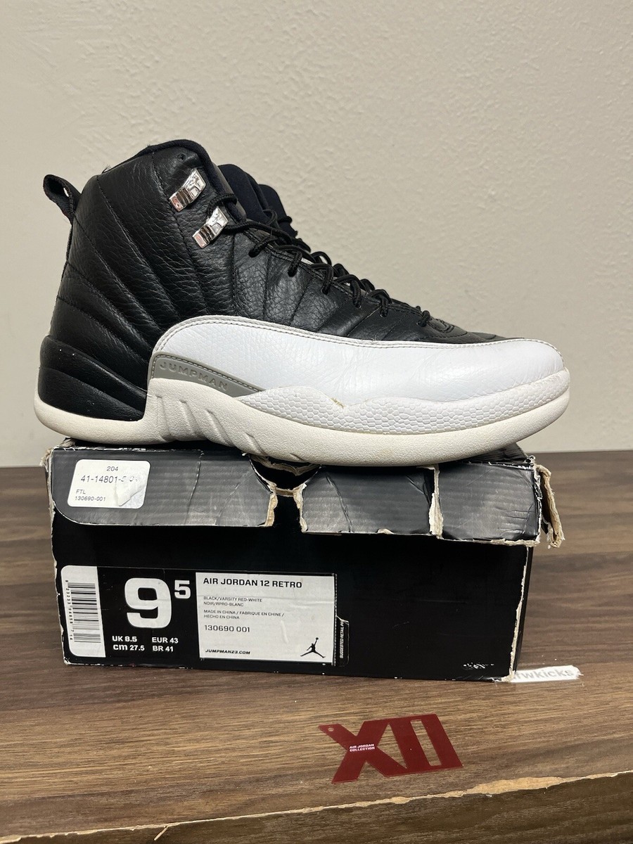 2012 Air Jordan Retro XII Playoffs Mens Size 130690 001 OG