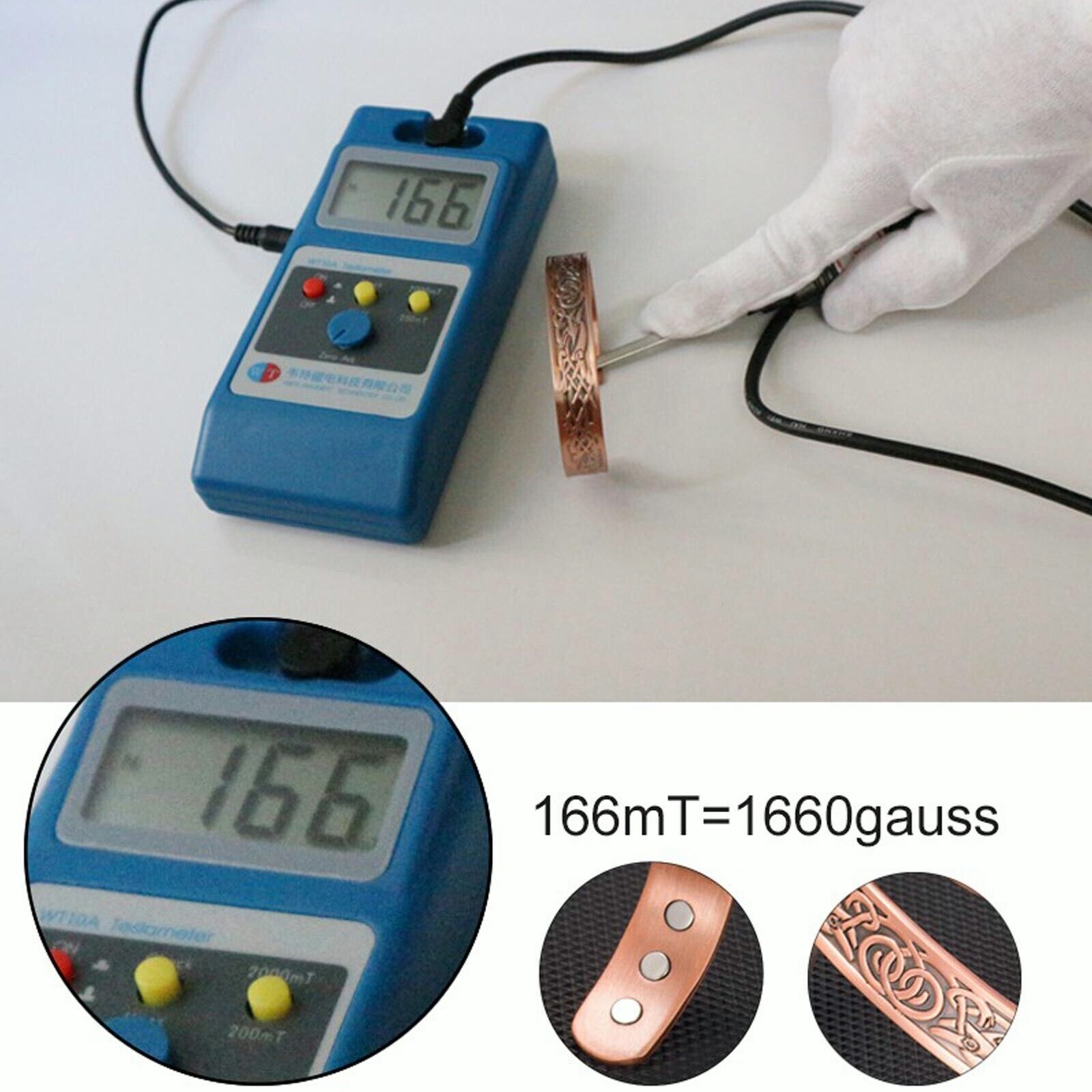 Energy Therapy Bracelet Bio Arthritis Pain Relief for Mens