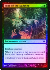 Yoke of the Damned FOIL Conflux NM Black Common MAGIC GATHERING CARD ABUGames
