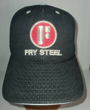 Fry Steel Snap Back Hat Embossed Patch Made in USA