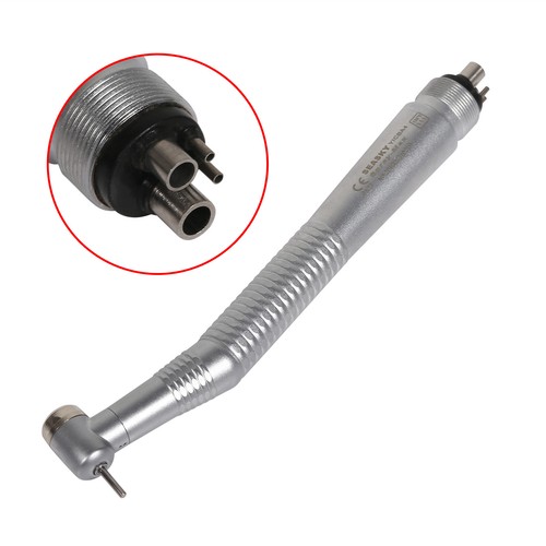 Pieza de mano dental (generador eléctrico LED) de alta velocidad turbina de aire de empuje 4 orificios estilo NSK - Imagen 38 de 66