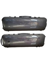 Good quality 4/4 Carbon fiber violin Case Hard case light fiddle oblong box