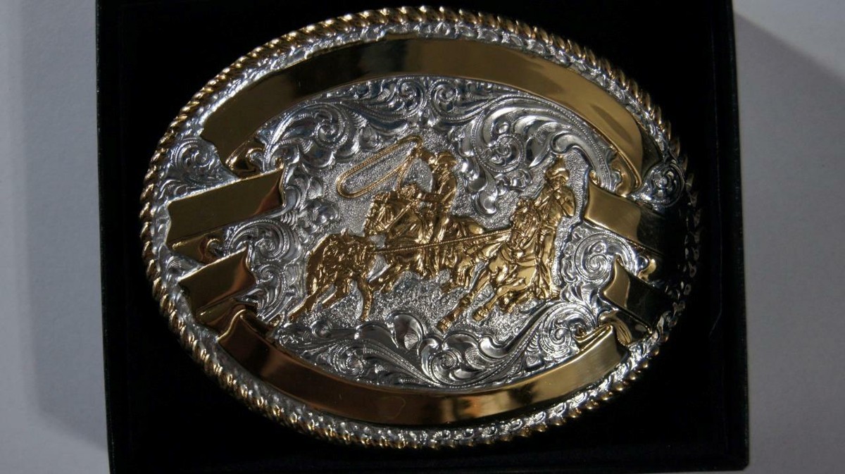その他 Crummine 50 Years Anniversary Belt Buckl Crumrine