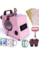 Go2Craft Mug Heat Press Machine Dual Pressure Regulation Protable for 10-15oz