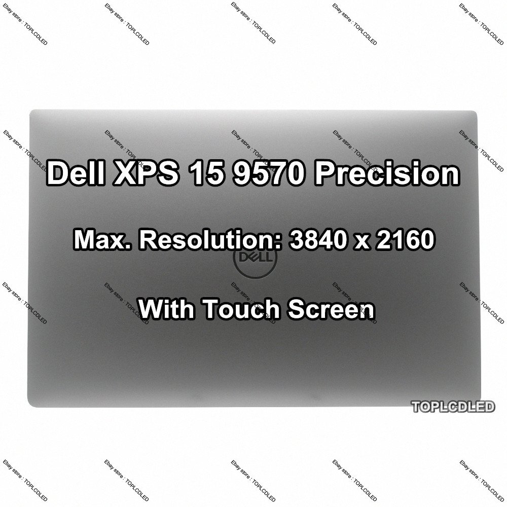 15.6"" Dell XPS 15 9570 Precision 5530 LCD LED UHD Display Touch Screen Assembly