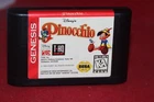 Disney's Pinocchio (Sega Genesis, 1996) Authentic Game Cartridge