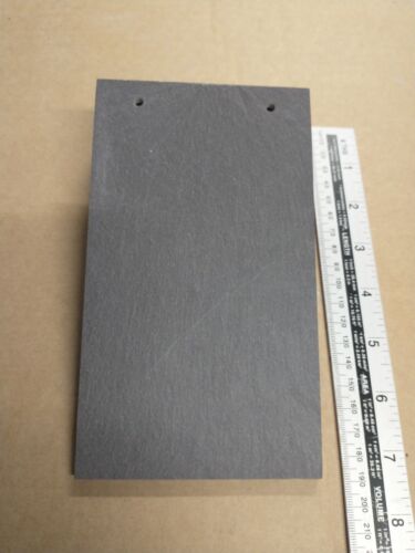 10 7x4" SLATE Rectangular Hanging plaques CRAFT price tags garden business - 第 1/4 張圖片