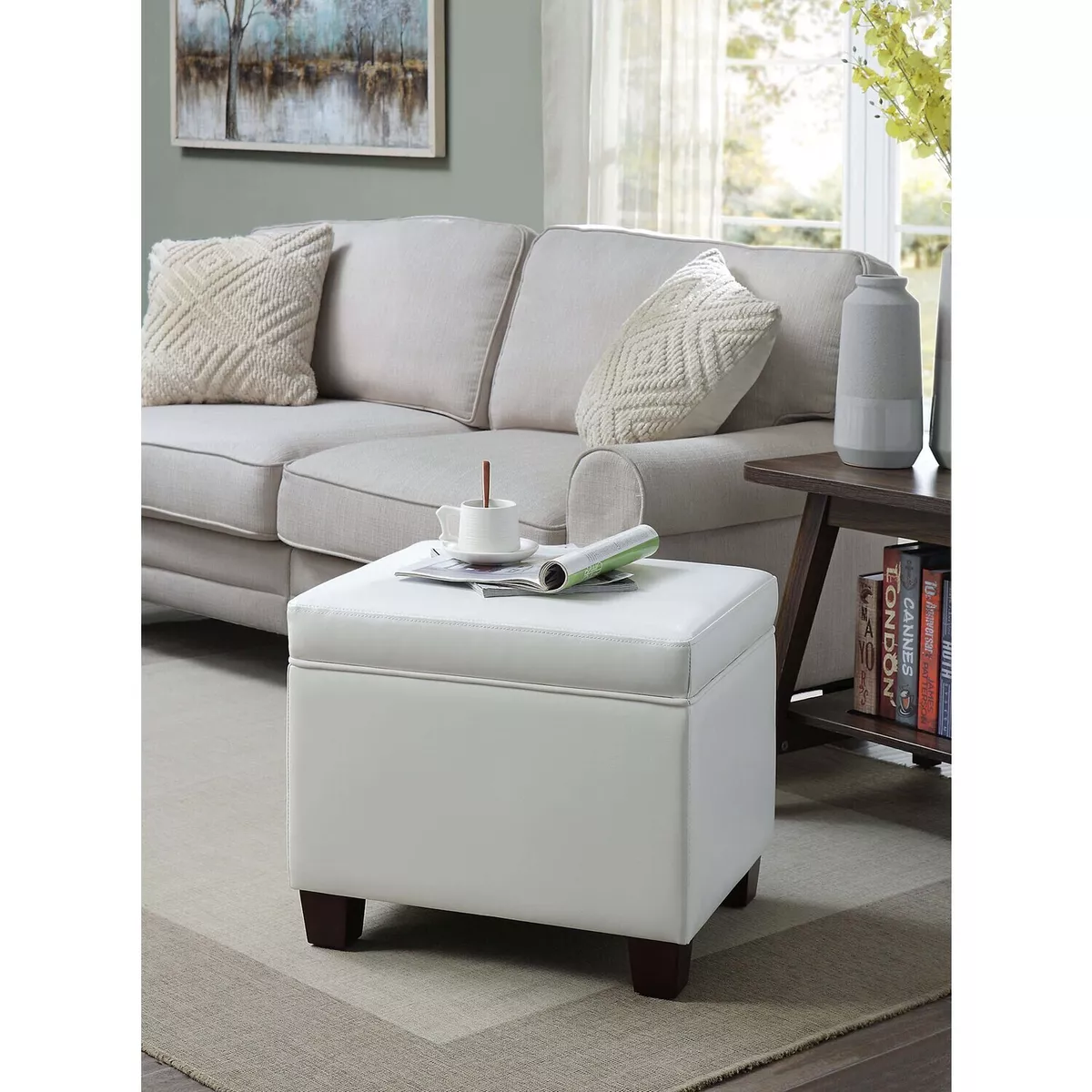 Ebay cheap storage ottoman
