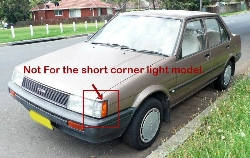 PARA TOYOTA COROLLA AE80 EE80 AE82 LUZ TRASERA LUZ SEÑAL LÁMPARA Foto 3 de 4