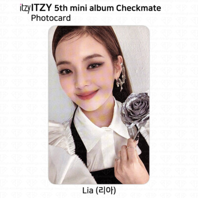 ITZY 5th Mini Album Checkmate Official Photocard Clear Card