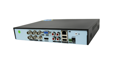 Dvr 8 Canali NVR Full HD Ibrido AHD 1080p 960p 720p Professionale P2p Cloud