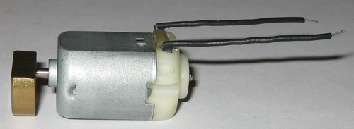2 X Compact Vibrator DC Motor - 6 VDC - 3000 RPM - Large Offset Weight - Picture 4 of 6