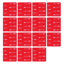 15pcs 3M VHB Double-Sided Tape 2"x2"   Heavy Duty Waterproof Foam Mounting Pads