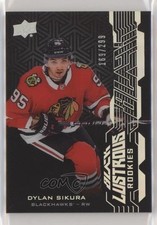 2018-19 SPx UD Black Lustrous Rookies 169/299 Dylan Sikura #LR-DS 7l6