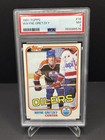 1981 Topps Wayne Gretzky HOF #16 PSA 7 Oilers Near Mint