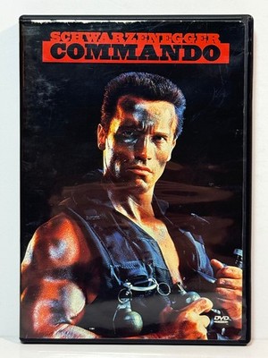 Commando DVD 1985 Arnold Schwarzenegger Action Classic Bonus Features