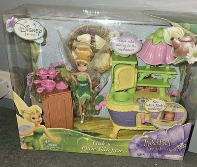 Jakks Pacific Disney Fairies Tink's Pixie Kitchen NEW NIB Tinkerbell Sealed 2011