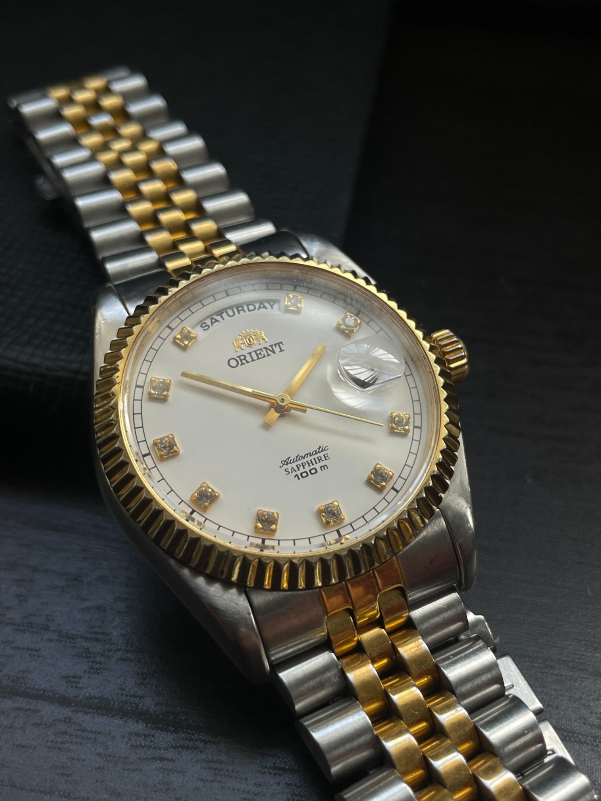 Orient Day-Date Automatic (Ref. EV0J-B0-B, Japan … - image 8