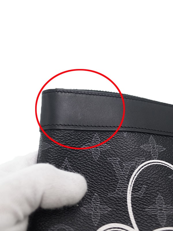 Louis Vuitton Black Eclipse Monogram Pochette Bag… - image 8