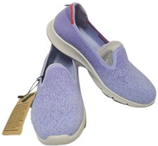 Spenco Epic Stretch Gradient Orthotic Knit Slip On Shoe Lavender Womens Size 10D