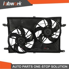Labwork Radiator Cooling Fan Assembly 2009-2017 For Buick Enclave Chevy Traverse