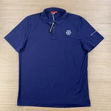 Bettinardi Redvanly Shirt Mens XL Navy Blue Big B Golf Flex Sport Performance