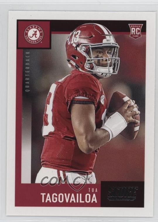 2020 Score Rookies Tua Tagovailoa #369 0e1b